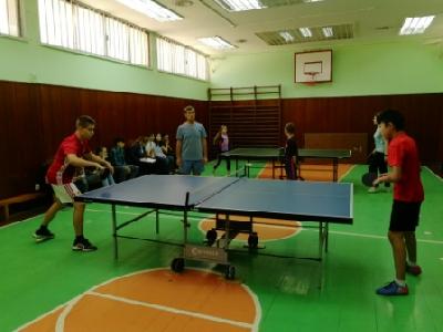 Чемпионат по настольному теннису