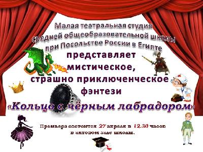 Спектакль-фэнтези "Кольцо с чёрным лабрадором"